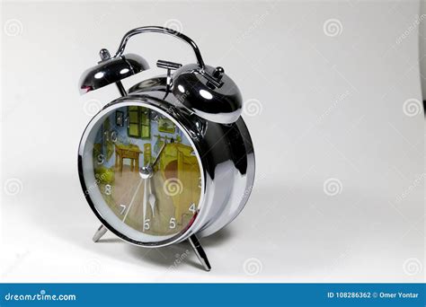 Alarm Clock To Wake Up in the Morning Stock Photo - Image of device ...