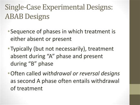 PPT - Single-Case Experimental Designs PowerPoint Presentation, free download - ID:2377744