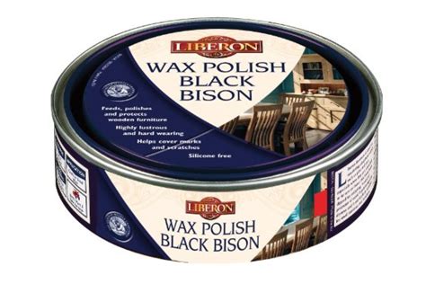 Liberon Wax Polish Black Bison Teak 500ml - Eakers DIY