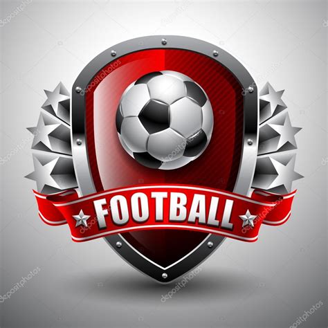 Football logo ⬇ Vector Image by © Katerina-B | Vector Stock 59140151