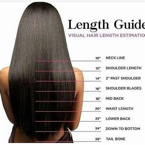 LENGTH GUIDE . Know your hair length . . #ray_signatures #hair # ...