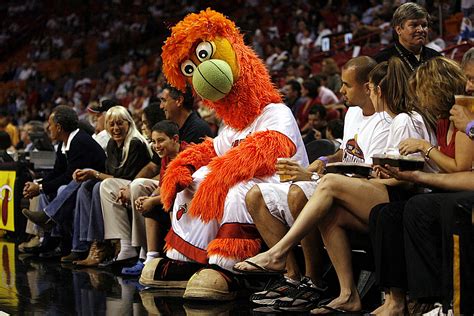 Miami Heat Mascot Is a Homicidal, Bone-Crushing Maniac