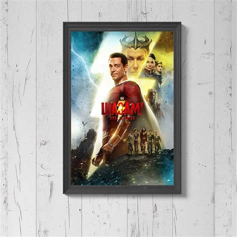 Shazam 2 Fury Of The Gods - Movie Poster sold by Assistant Delinda ...