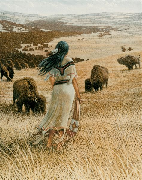 White Buffalo Calf Woman — Keith Powell Art Studio