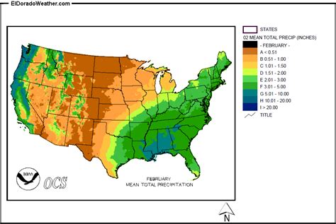 United States Yearly [Annual] and Monthly Mean Total Precipitation