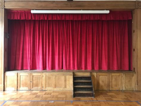 School Hall & Stage Curtains - Hampstead