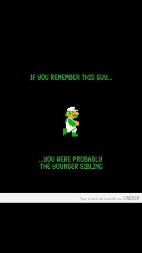 Luigi from Super Mario Brothers | Haha so true, Humor, Funny quotes