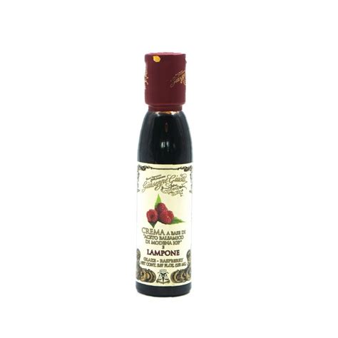 Giusti Modena Raspberry Balsamic Glaze Vinegar 150ml - Products from Jones the Grocer UK