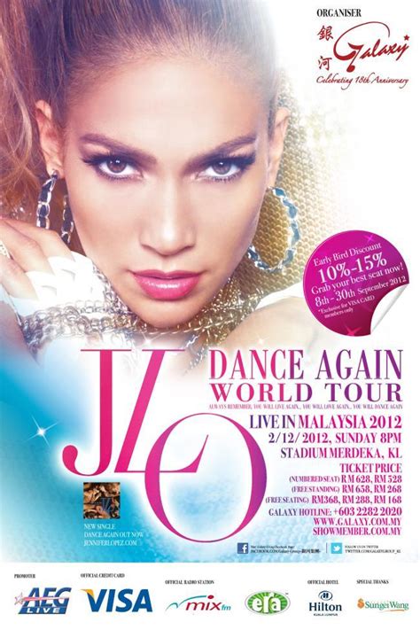 Random's: Jennifer Lopez "Dance Again World Tour" Live in Malaysia 2012