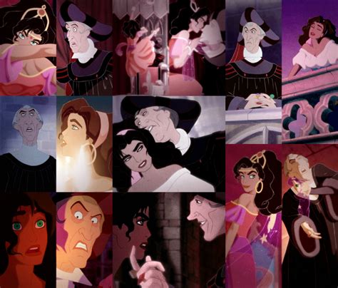 Frollo And Esmeralda by Claudette900 on DeviantArt