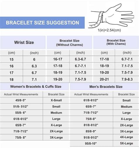 Bracelet Size Guide - Yadis Jewelry: Custom Jewelry Manufacturer