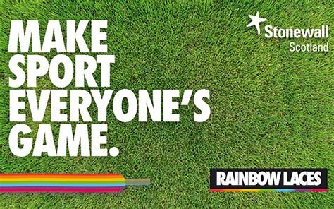 Stonewall Scotland’s Rainbow Laces campaign - Dundee Football Club ...