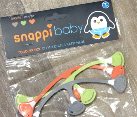 Snappi Size 2 Diaper Fasteners Review & Giveaway