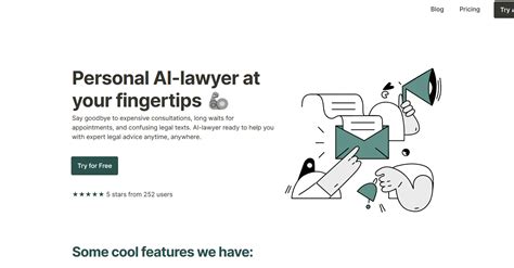 AI Lawyer | Tool Review, Features, Pricing & Use Cases