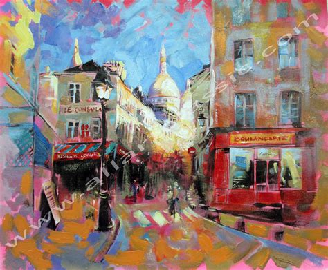 Abstract Paintings Of Paris - Top Painting Ideas