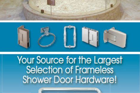 CRL frameless shower door hardware by CR Laurence