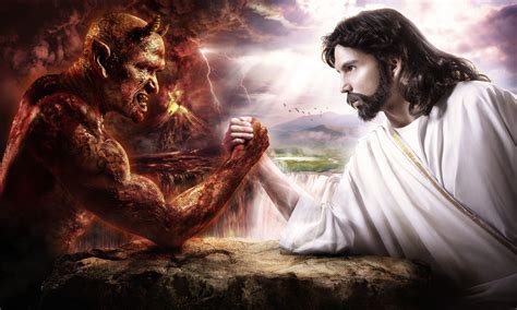 God vs Satan Wallpapers - Top Free God vs Satan Backgrounds - WallpaperAccess