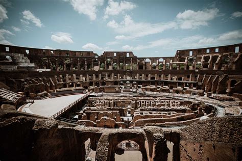 Inside The Colosseum Back Then