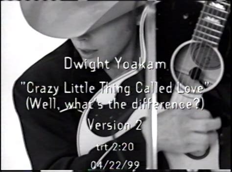 Dwight Yoakam Crazy Little Thing Called love : Free Download, Borrow ...