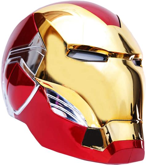 QWEASZER Iron Man Electronic Helmet, Avengers Iron man helmet mask ...