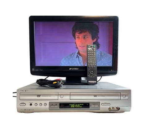 Sony DVD VCR Combo Player Remote & Cables SLV-300P - Etsy