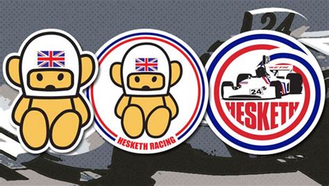 Official Hesketh Racing Sticker Set (3 x Stickers) - Retro, Classic ...