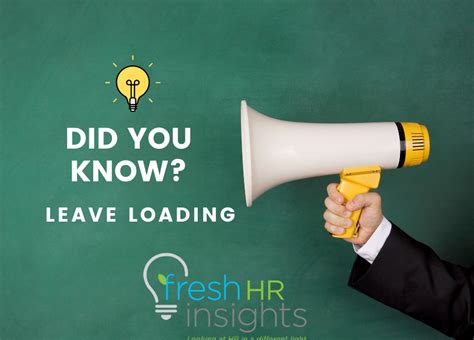 Leave Loading | Fresh HR Insights, Human Resource Experts