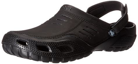 Galleon - Crocs Men's Yukon Sport Clog,Black/Black,9 M Us