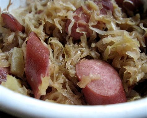 Smoked Sausage, Apples And Sauerkraut Recipe - Food.com