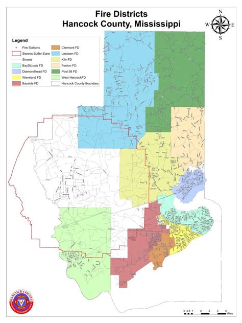 Map | Hancock County, MS