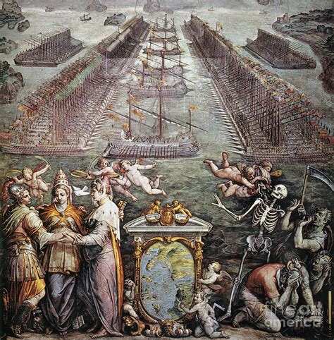 Battle Of Lepanto, 1571 by Granger