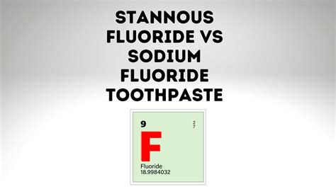 Stannous Fluoride Vs Sodium Fluoride Toothpaste [5 Key Differencess] - Power Tooth Paste