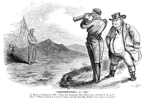 Civil War Cartoon, 1861 Drawing by Granger - Fine Art America
