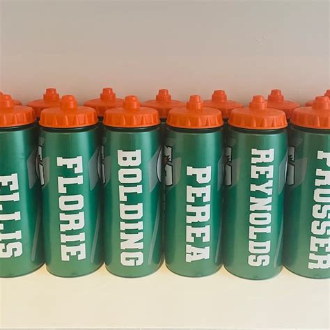 Personalized Gatorade Water Bottle - Etsy