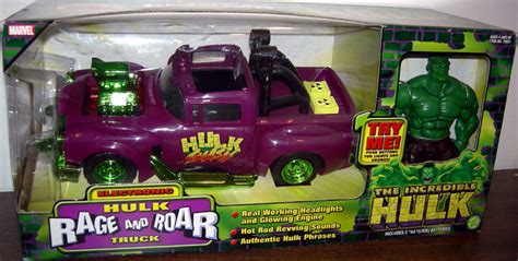 Electronic Hulk Rage and Roar Truck Toy Biz