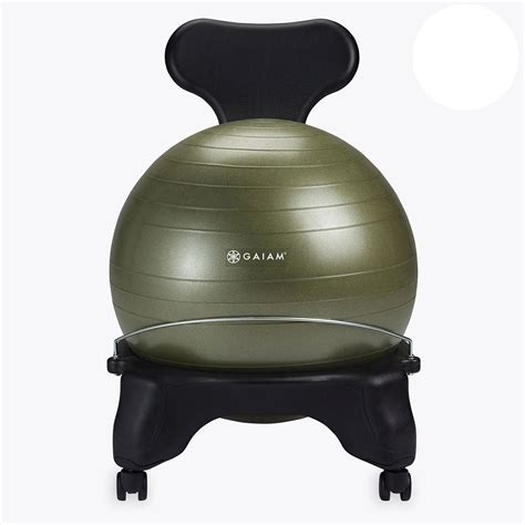 Classic Balance Yoga Ergonomic Ball Chair for Office | SitHealthier ...