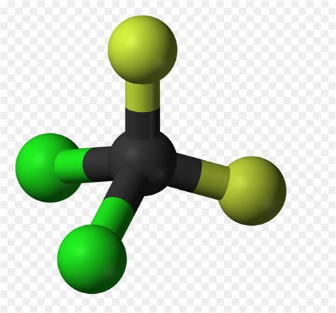 Dichlorodifluoromethane, Trichlorofluoromethane, โมเลกุล png - png ...