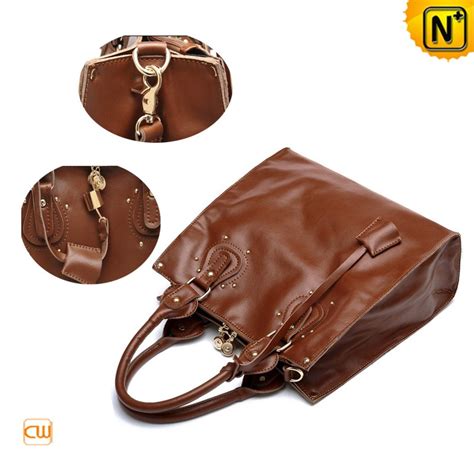 Fashion Zipper Lock Leather Handbags Adjustable Shoulder Strap | CWMALLS