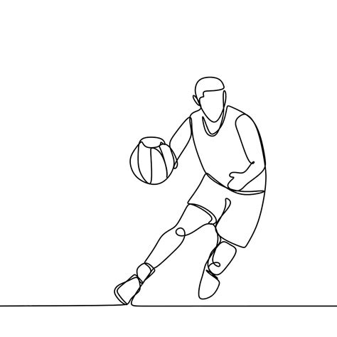 Basketball Player Sport Vector PNG Images, Basketball Player During ...