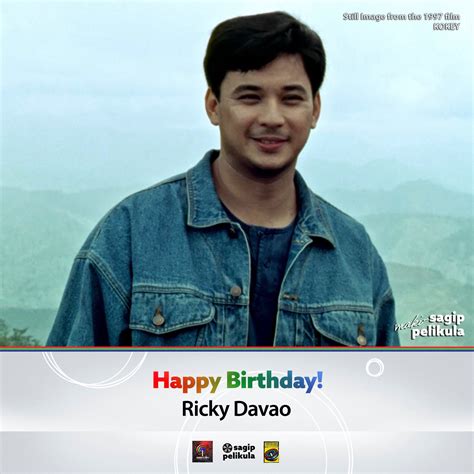 Happy birthday to Ricky Davao!... - ABS-CBN Film Restoration