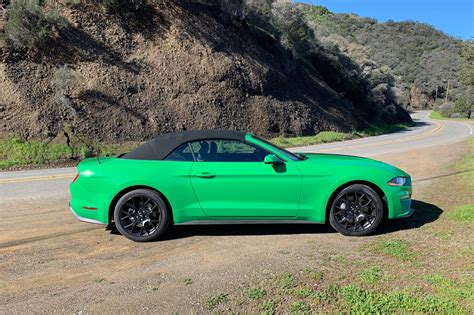 2019 Ford Mustang EcoBoost Convertible Review: Strange, Indeed ...