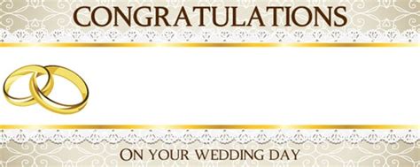 Congratulations Wedding Banner