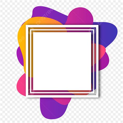 Abstract Border Clipart PNG Images, Colorful Abstract Border Design, Abstract, Border, Frame PNG ...