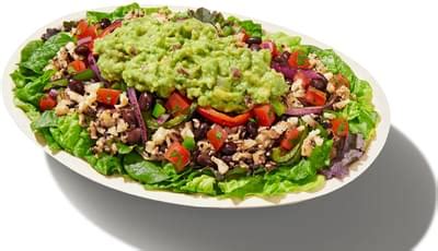 Chipotle Vegetarian Bowl Nutrition Facts