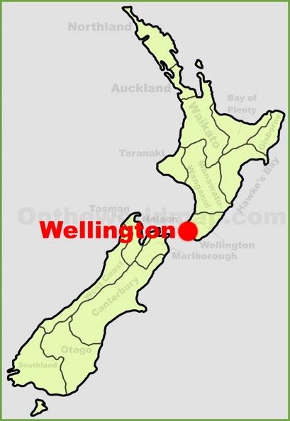 Wellington Maps | New Zealand | Detailed Maps of Wellington