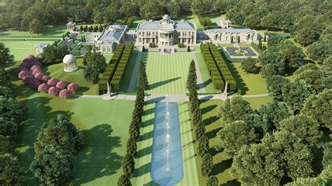 Is this Britain's most extravagant new build? Luxury £60m mega-mansion, 45 times the size of an ...