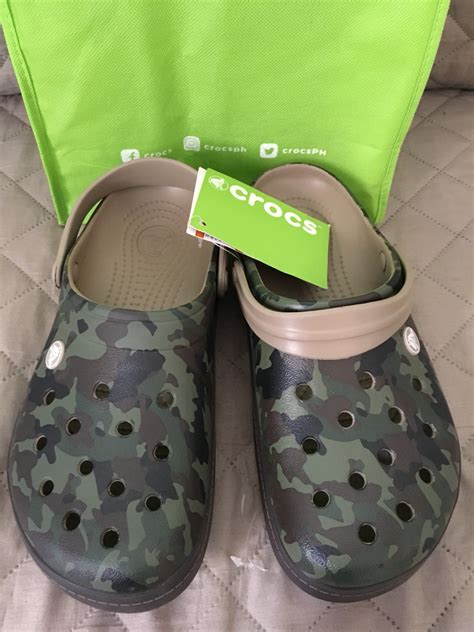 Crocs Camouflage Clog, Men's Fashion, Footwear, Slippers & Slides on ...