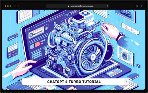 ChatGPT 4 Turbo Tutorial - Open AI Master