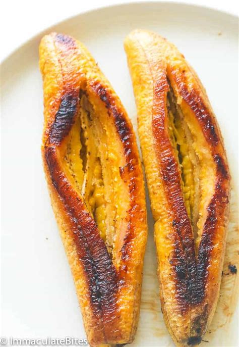 Baked Plantains - Immaculate Bites