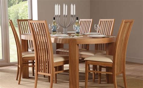 The 20 Best Collection of Oval Oak Dining Tables and Chairs